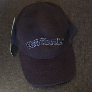Football cotton/spandex ball cap - one size